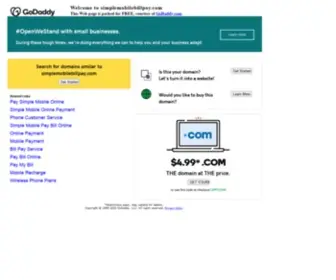 Simplemobilebillpay.com(Simple Mobile bill payment is now simple) Screenshot