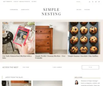 Simplenesting.com(Simple Nesting) Screenshot