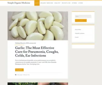 Simpleorganicmedicine.com(Simpleorganicmedicine) Screenshot