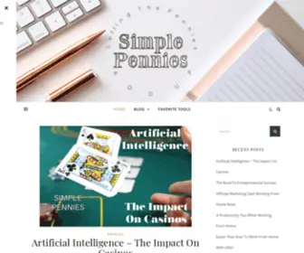 Simplepennies.com(Simplepennies) Screenshot