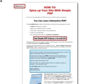 Simplephp.com(Simple PHP) Screenshot