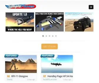 Simpleplanes.com(SimplePlanes Airplanes) Screenshot
