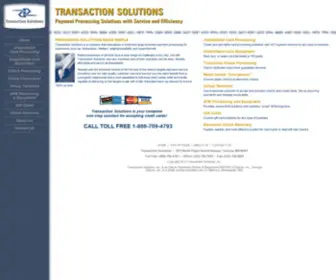 Simpleprocessing.com(Transaction Solutions) Screenshot