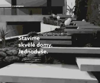 Simpleprogress.cz(Architektura a stavba moderních domů) Screenshot
