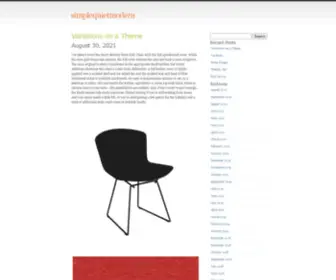 Simplequietmodern.com(simplequietmodern) Screenshot