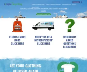 Simplerecycling.com(Simple Recycling) Screenshot
