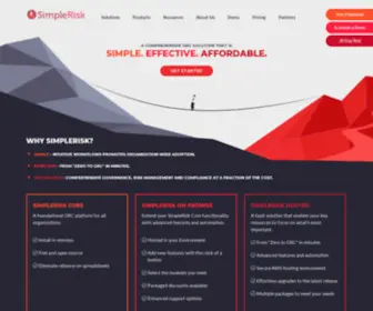 Simplerisk.com(GRC) Screenshot