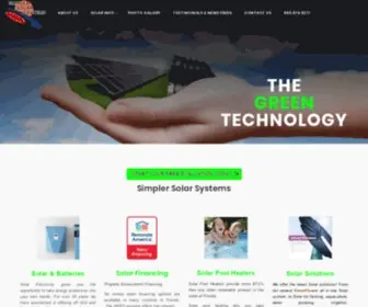 Simplersolar.com(Leader in Solar Energy Products and Service) Screenshot