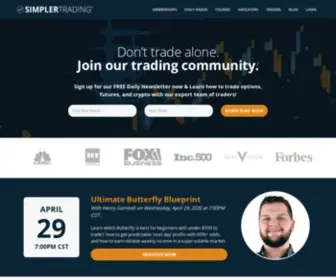 Simplerstocks.com(Learn to Trade Online) Screenshot