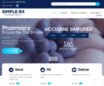 Simplerxpharmacy.com(SIMPLE RX PHARMACY) Screenshot