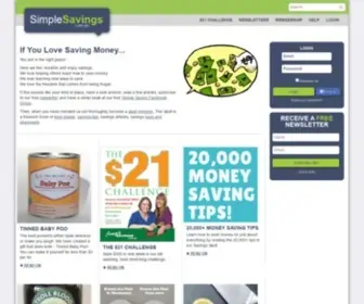 Simplesavings.com.au(Fantastic website) Screenshot