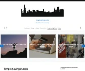 Simplesavingscents.com(Simple.Savings.Cents) Screenshot