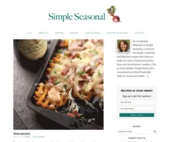 Simpleseasonal.com(Simple Seasonal) Screenshot