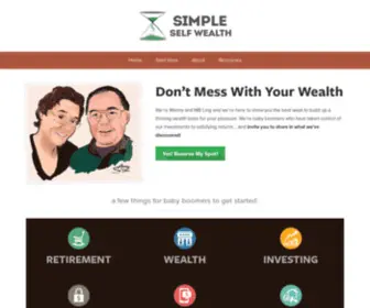 Simpleselfwealth.com(Retirement Planning for Over 50 and Baby Boomers) Screenshot