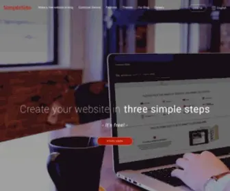 Simplesite.com(Grow your business online with our one) Screenshot