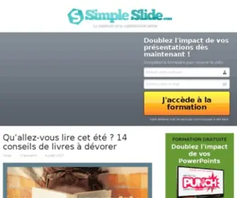 Simpleslide.com(Simple Slide) Screenshot