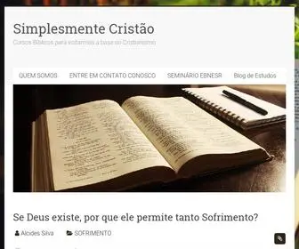 Simplesmentecristao.com.br(Simplesmente Cristão) Screenshot