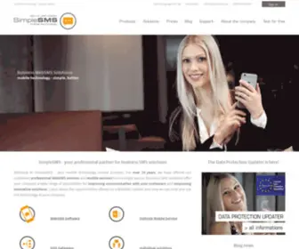 Simplesms-Mobile.com(Web Server's Default Page) Screenshot