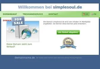 Simplesoul.de(Steht zum Verkauf) Screenshot