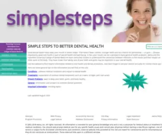 Simplestepsdental.com(Simplestepsdental) Screenshot