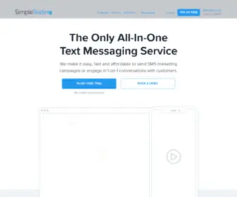 Simpletexting.co(Text Message Marketing) Screenshot