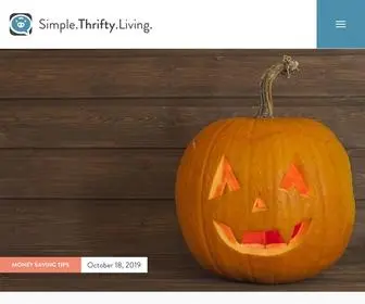 Simplethriftyliving.com(Simple. Thrifty. Living) Screenshot