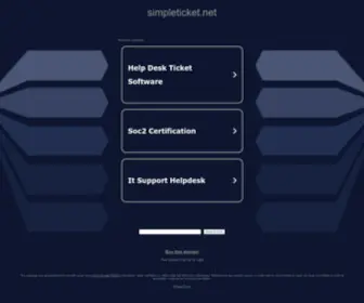 Simpleticket.net(Simpleticket) Screenshot