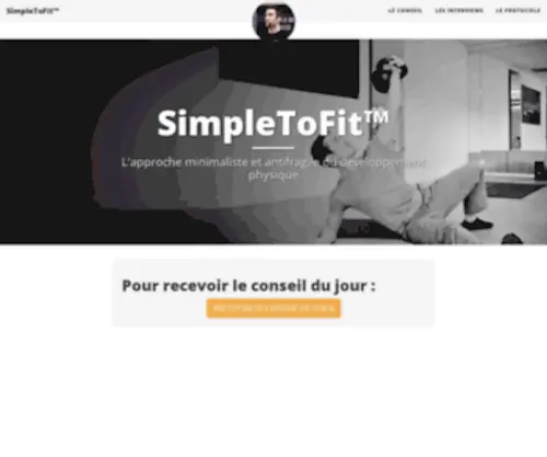 Simpletofit.fr(Simpletofit) Screenshot