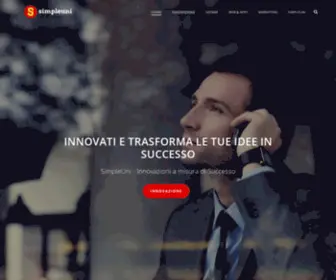 Simpleuni.net(Innovazione a Misura di Successo) Screenshot