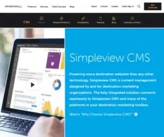 Simpleviewcms.com(Simpleview CMS) Screenshot