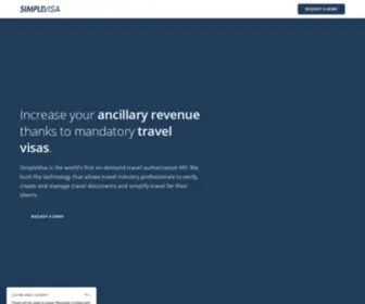 Simplevisa.com(Travel made simple) Screenshot