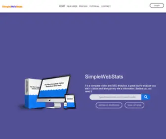 Simplewebstats.com(Simple Web Stats) Screenshot