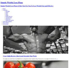 Simpleweightlossplans.com(สมัครเว็บ) Screenshot
