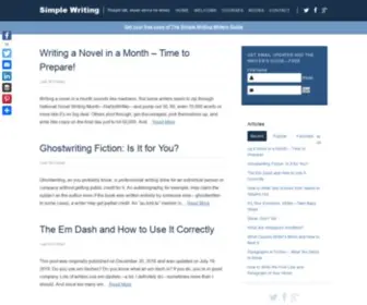 Simplewriting.org(Simple Writing) Screenshot