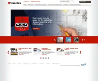 Simplex-Fire.com(Simplex Home) Screenshot