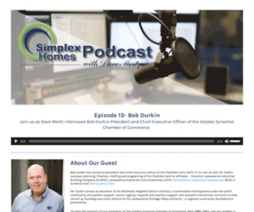 Simplexhomespodcast.com(Simplex Homes Podcast) Screenshot