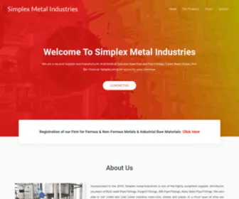 Simplexmetalindustries.com(Highly Acclaimed Suppliers) Screenshot