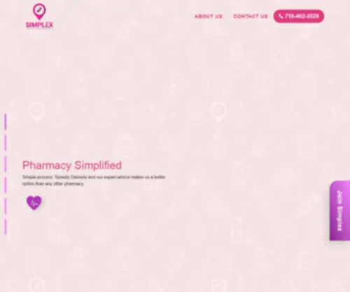 Simplexpharmacy.com(Simplex Pharmacy) Screenshot