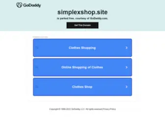 Simplexshop.site(Simplexshop site) Screenshot