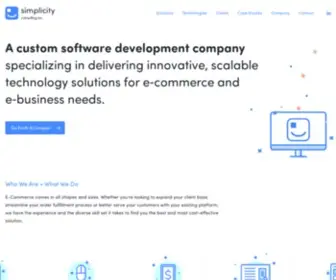 Simplicityc.com(Simplicty Consulting) Screenshot