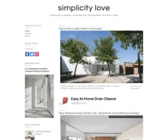 Simplicitylove.com(Simplicity Love) Screenshot