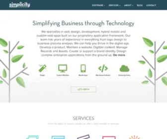 Simplicitysolutionsgroup.com(Simplicity Solutions Group Simplicity Solutions Group) Screenshot