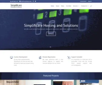 Simplificare.net(Simplificare Hosting and Solutions) Screenshot