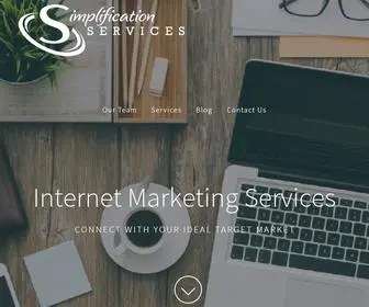 Simplificationservices.com(Simplification Services Internet Marketing Services for Small Business) Screenshot