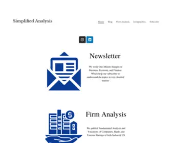 Simplifiedanalysis.in(This website) Screenshot