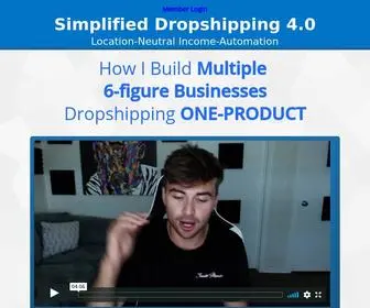 Simplifieddropshipping.com(Simplified Dropshipping) Screenshot