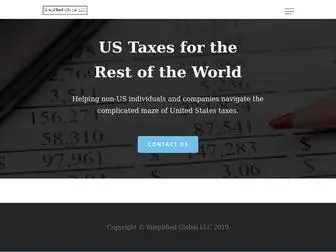 Simplifiedglobal.com(Financial Consulting) Screenshot