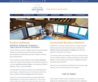 Simplifiedsoftware.net(Produce Software) Screenshot
