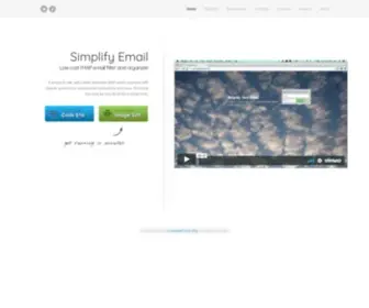 Simplifyemail.com(Simplify EmailHome) Screenshot