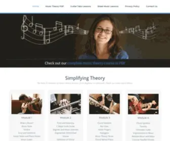 Simplifyingtheory.com(Music Theory Lessons) Screenshot